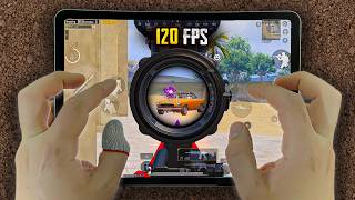 iPad Pro M2 PUBG HANDCAM 🔥Smooth+120FPS ❤️  Pubg Test/ Gameplay/ Graphic Settings🔥