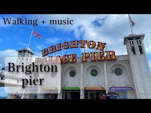 Walking + music | Brighton pier