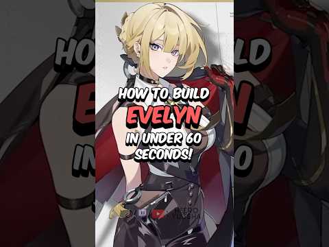 BEST EVELYN BUILD - How to Build Evelyn in 60 Seconds #zzz #zenlesszonezero #hoyoverse