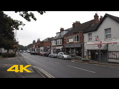 Woburn Sands Walk: Town Centre【4K】