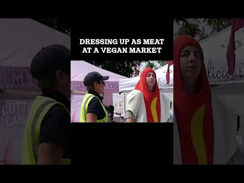 Vegans Vs Meat #shorts #pranks #comedy