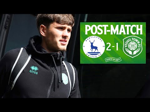 Post-Match | Ollie Wright | Hartlepool United