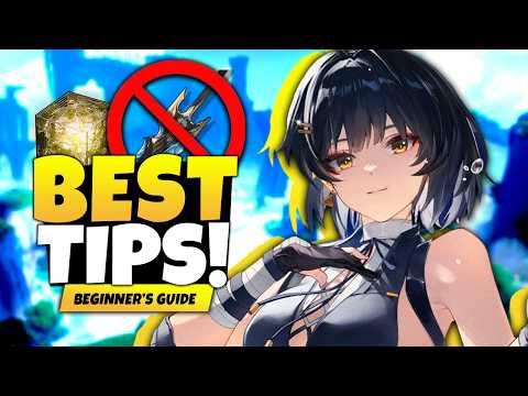 BEST CHARACTERS, WEAPONS & LEVELING TIPS! BEGINNERS GUIDE TO WUTHERING WAVES IN 2025 - WUWA