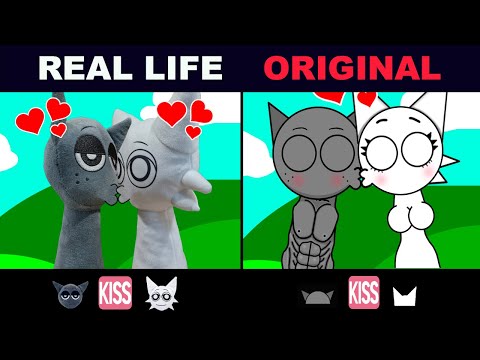 The Best TikTok of Sprunki | REAL LIFE Plush vs ORIGINAL | Sprunki's reaction to themselves