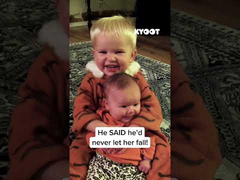 It's all fun & games until... 😗 #babies #brother #funnyvideo #cute #shorts