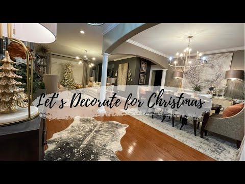 New Christmas Decorate with me and Tour|Christmas Home Decor