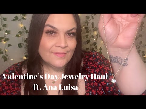 Valentine’s Day Jewelry Haul Ft. Ana Luisa Jewelry