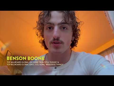 Benson Boone Wins Top Global 200 Song & Top Billboard Global Song [2024 Billboard Music Awards]