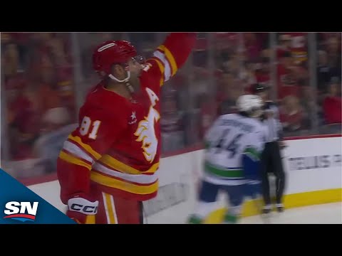 Flames' Nazem Kadri Pulls Off Must See Deke For Crazy Goal Vs. Canucks