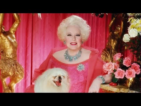 Dame Barbara Cartland 'Lip Syncs' to one of her own songs