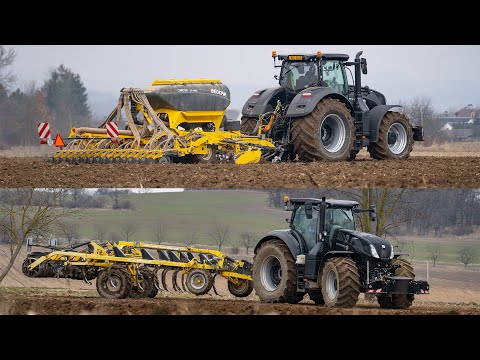 Preparation and sowing | 2x Tractor New Holland T7.290 HD | Bednar Omega OO 4000L and Fenix FO 5000