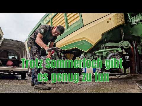 Farm-Vlog #34 Es ist Sommerloch und Urlaubszeit aber zu tun gibt es in der Landwirtschaft immer was