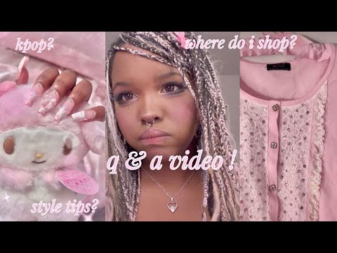 Q&A video🪽where i shop, style tips, gyaru and more !