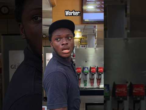 The worker in McDonald's be like 💀😭