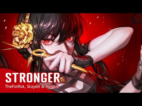 Nightcore - Stronger (Lyrics)