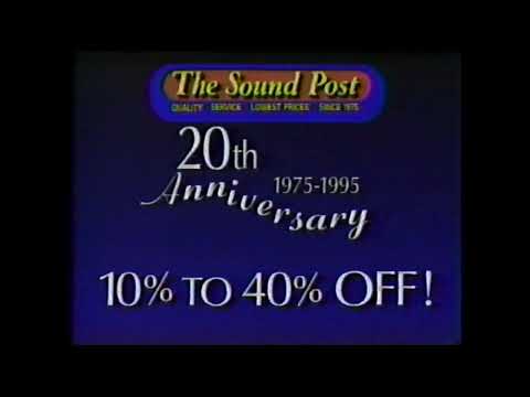 The Sound Post of Princeton, WV Commercial Aired Aired 2 3 1995 WVVA TV