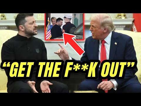 🚨Trump Just NUKED Zelenskyy in front of ENTIRE World & KICKS Him OUT of White House