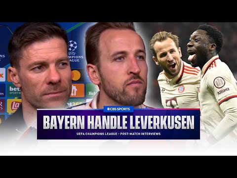 "Two GREAT Performances" Harry Kane on Bayern eliminating Leverkusen | Xabi Alonso reflects on LOSS