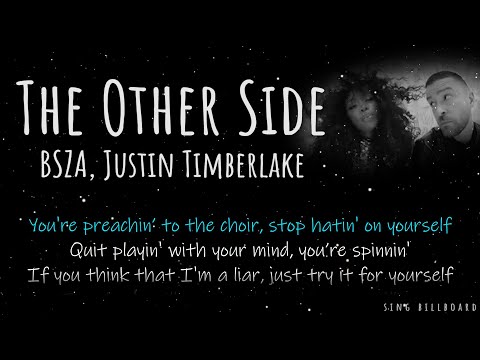 SZA, Justin Timberlake - The Other Side (Realtime Lyrics)