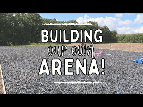 WE BUILT AN ARENA AT HOME| VLOG