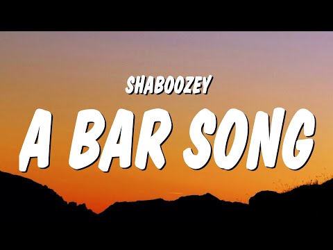 Shaboozey - A Bar Song (Tipsy) (Lyrics) "someone pour me up a double shot of whiskey"