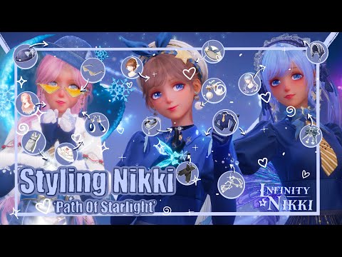 Styling Nikki 'Path Of Starlight' ✨Infinity Nikki! 🎀 Shooting Star Season