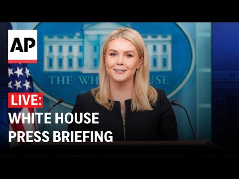 LIVE: White House press briefing