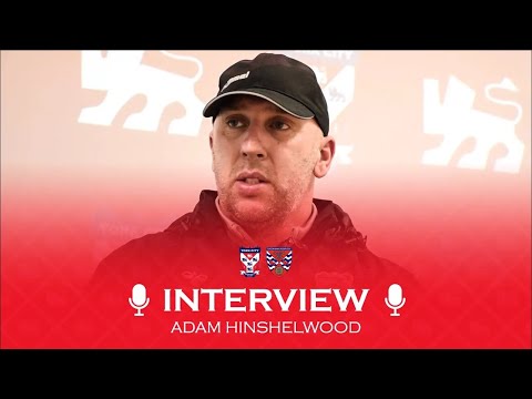 🗣️ Pre Match Interview | Adam Hinshelwood | Dagenham & Redbridge (H)