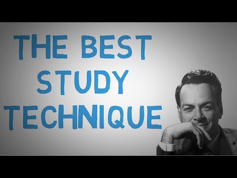 The Best Study and Learning Technique  - The Feynman Technique  (animated)