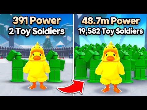 I Built BIGGEST Toy Soldier Army in Roblox!