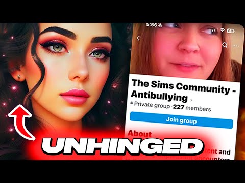 UNHINGED Sims Creator Makes Facebook Group To BULLY Another...