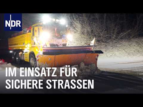 24 Stunden Winterdienst im Harz und Raum Osnabrück | Die Nordreportage | NDR Doku