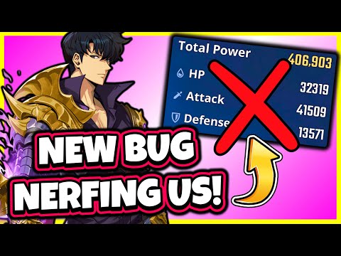 THIS BUG IS NERFING YOUR STATS! GROUNDBREAKING! MUST KNOW! [Solo Leveling: Arise]