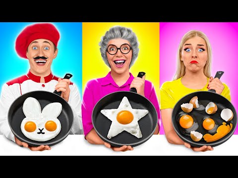 Me vs Grandma Cooking Challenge | Amazing Cooking Hacks by TeenDO Challenge