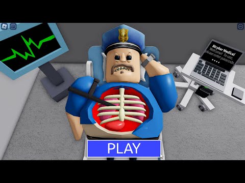 HOSPITAL OPERATION MODE! What's INSIDE BARRY!? New Obby Full Game #roblox