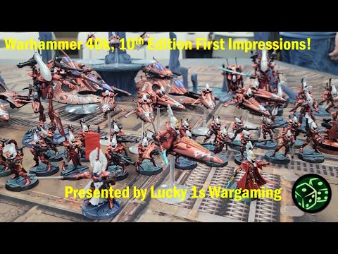 Lucky 1's Wargaming: 10th Edition of Warhammer 40k is here!