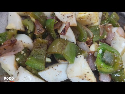 #healthy #healthyfood #health #healthyfood #egg&capsicumfry #capsicum&eggfry #eggrecipe #eggrecipes