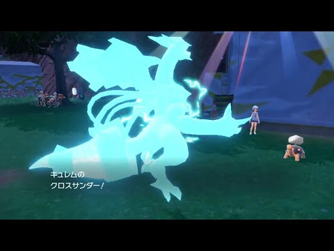 ブラックキュレムのクロスサンダー【ポケモンsv】