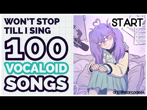 stream won't end until i sing 100 vocaloid songs!! ~part 1/2~【rachie】