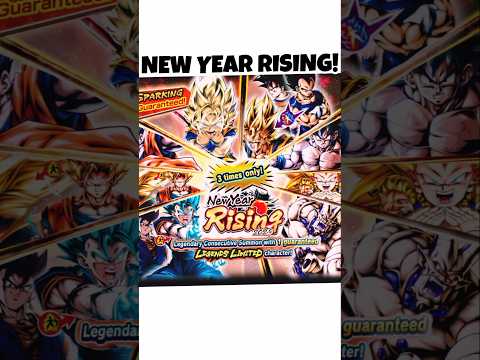 NEW YEAR RISING 2025 BANNER LEAKED 😱🔥!? #dragonballlegends #dblegends #shorts