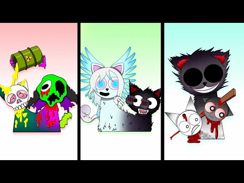 New Sprunki Monya & Luma SYMBIOSIS, Sprunki PYRAMIXED Acid & Tox SYMBIOSIS | Compilation Incredibox