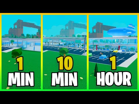 I Built A Store In 1 Minute, 10 Minutes, 1 Hour In Retail Tycoon 2! | Roblox