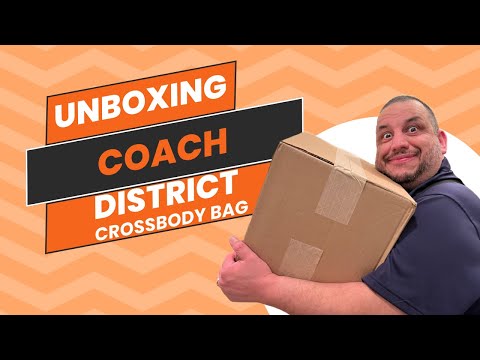 Unboxing Coach District Crossbody Bag /  What I Got For My Birthday