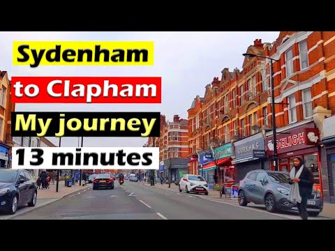 What I saw TODAY from Sydenham to Clapham in London, UK