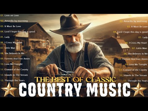 Top 100 Of Most Popular Old Country Songs -Country Classics Greatest Hits Alan Jackson,George Strait