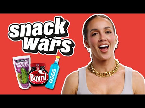 WWE Superstar Chelsea Green Rates British And American Food | Snack Wars