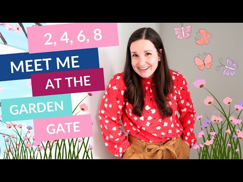 2 4 6 8 Meet Me at the Garden Gate Hand Clapping Game for Beat + Rhythm