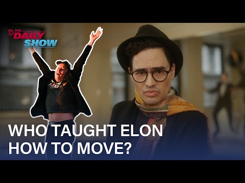 Meet the Choreographer Teaching Elon Musk How to Move Like a Normal Person | The Daily Show