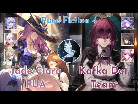 Pure Fiction 4 - E0 Jade x E0 Clara & E0 Kafka Dot Team - Honkai Star Rail