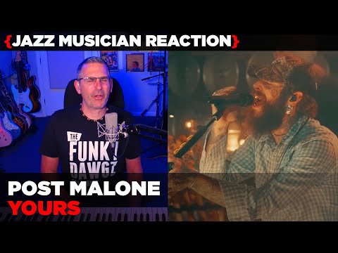 Jazz Musician REACTS | Post Malone "Yours" (live) | MUSIC SHED EP430